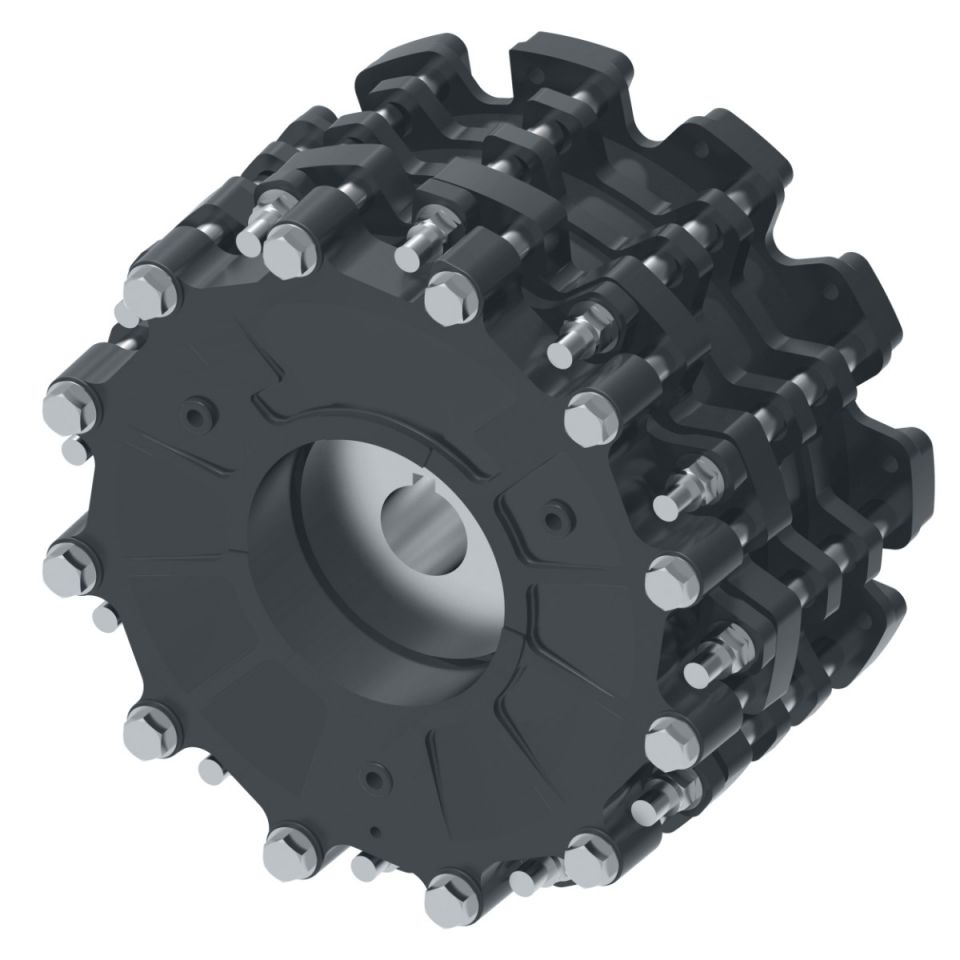 Eaton Airflex hamulce tarczowe chłodzone powietrzem - typ DBBS