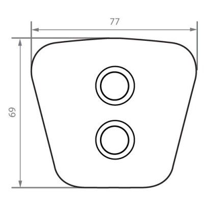 Przycisk Kevlar FB7668
